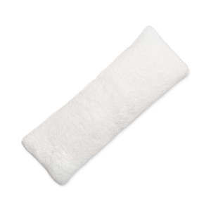 Home Design Shaggy Faux-Fur Body Pillow
